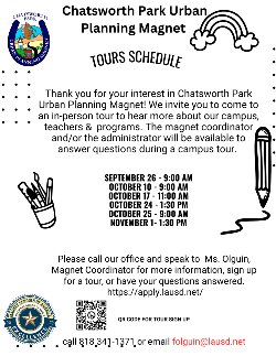 CPUPM Campus Tour Flyer Fall 2024